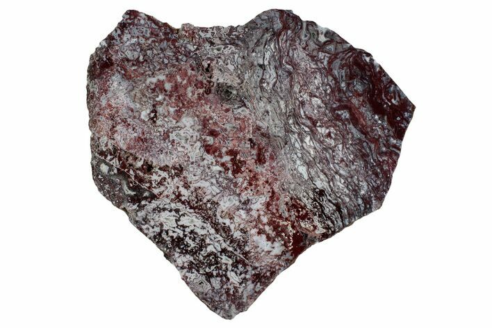 Polished Jacinto Swirl Moss Agate Slab - Mexico #336999